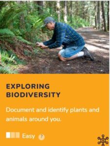 Exploring Biodiversity: Document and identify plants and animals around you. Click here to go to this item in our catalog.