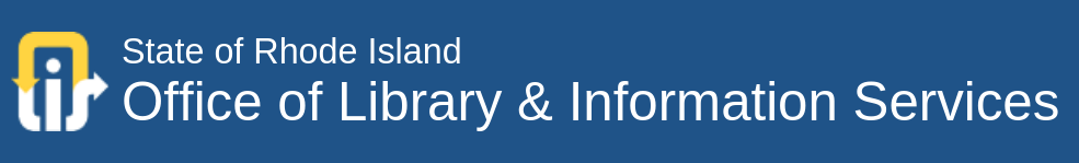 RI Office of Library & Information Services logo