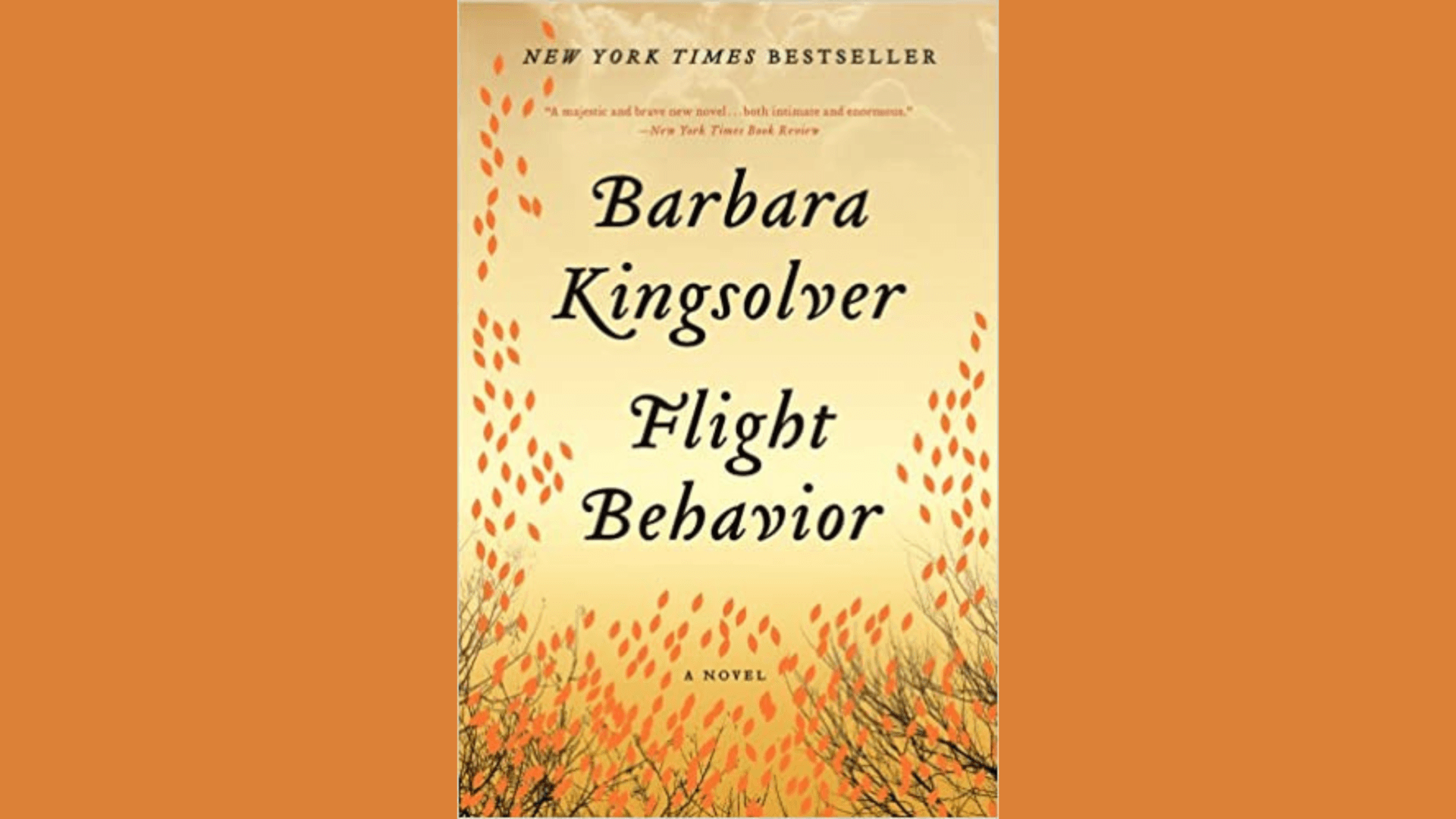 Book Cover for Flight Behavior by Barbara Kingsolver
