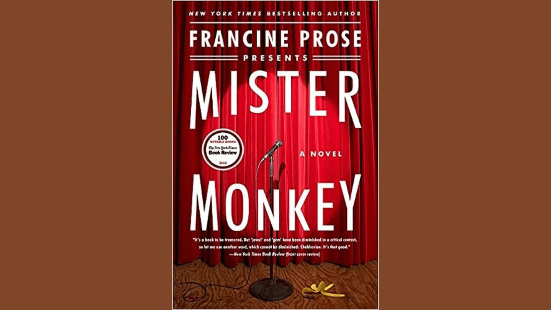 Book Cover for Mister Monkey by Francine Prose