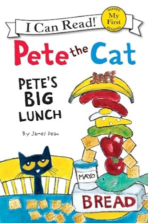Pete the cat Pete's big lunch bookjacket