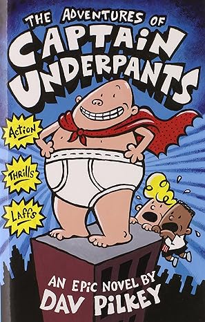 The Adventures of Captain Underpants 1 bookjacket