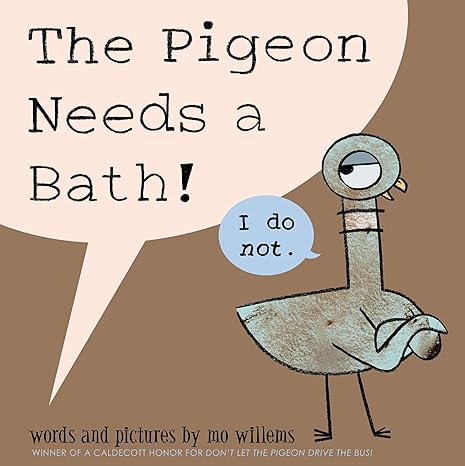 The Pigeon Needs a Bath bookjacket