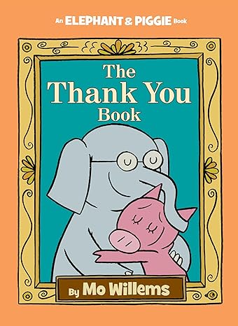 The thank you book bookjacket